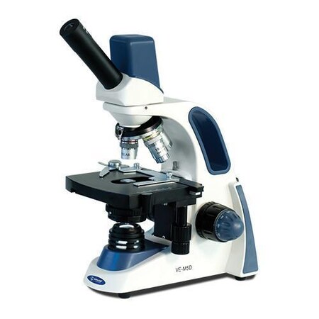 Velab VE-M5D Biological Monocular Microscope w/ 3.0 MP Integrated Digital Camera VE-M5D